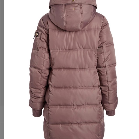 JESSICA SIMPSON / Mauve / puffer coat - Picture 7 of 10